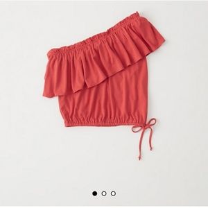 Abercombie & Fitch one shoulder summer top